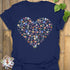 Loveheart T-shirt Navy / S T-Shirt
