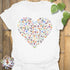 Loveheart T-shirt White / S T-Shirt