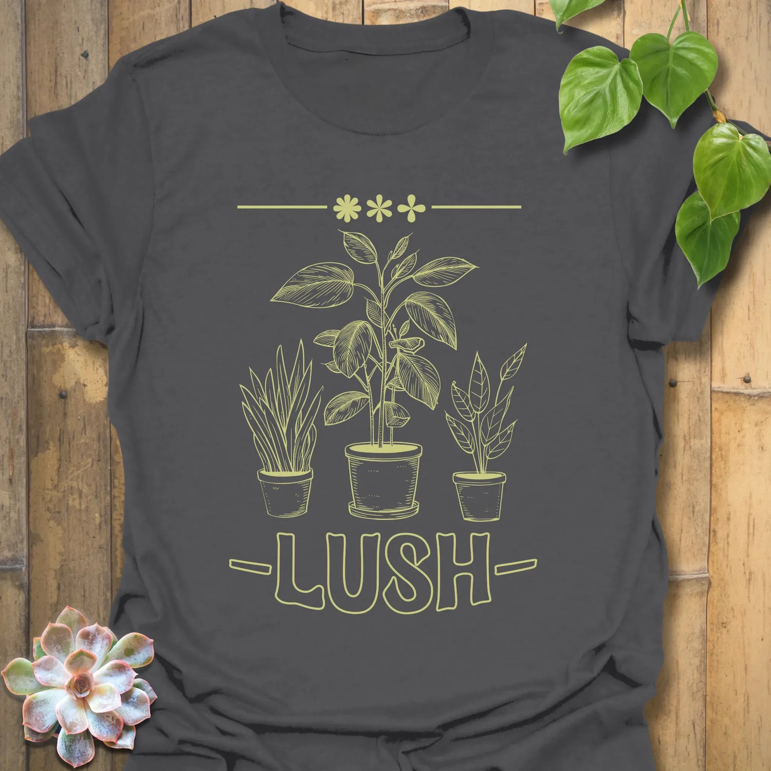 Lush T-shirt Charcoal / S T-Shirt