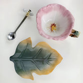 Luxury Ceramic Tea Cup & Saucer Set - Elegant Floral Design C-150ml / 101-200ml Ceramic Cups