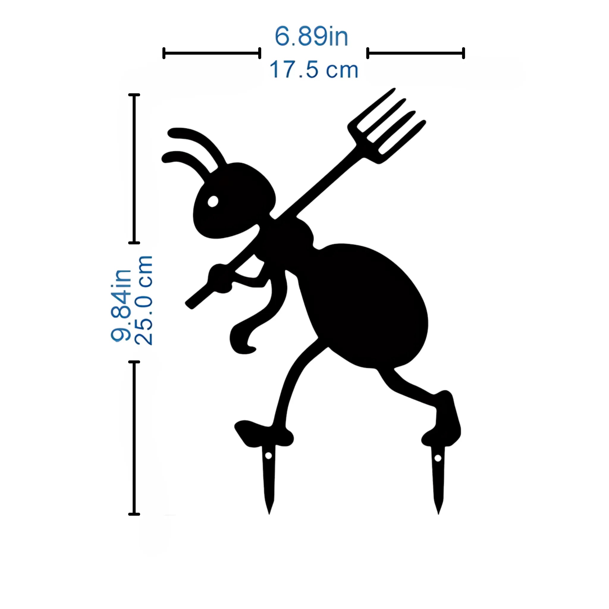 Magical Metal Garden Fairy – Whimsical Outdoor Decor for Lawn &amp; Patio TY3182-02 Garden Ornaments