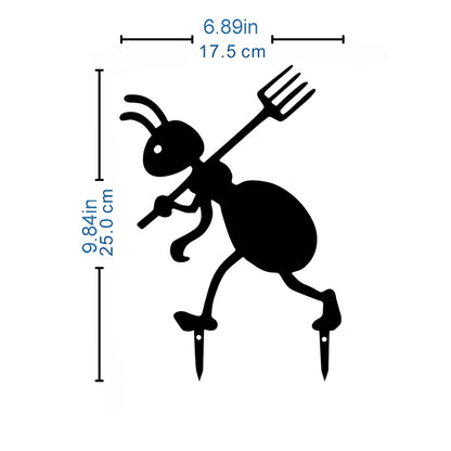 Magical Metal Garden Fairy – Whimsical Outdoor Decor for Lawn &amp; Patio TY3182-02 Garden Ornaments