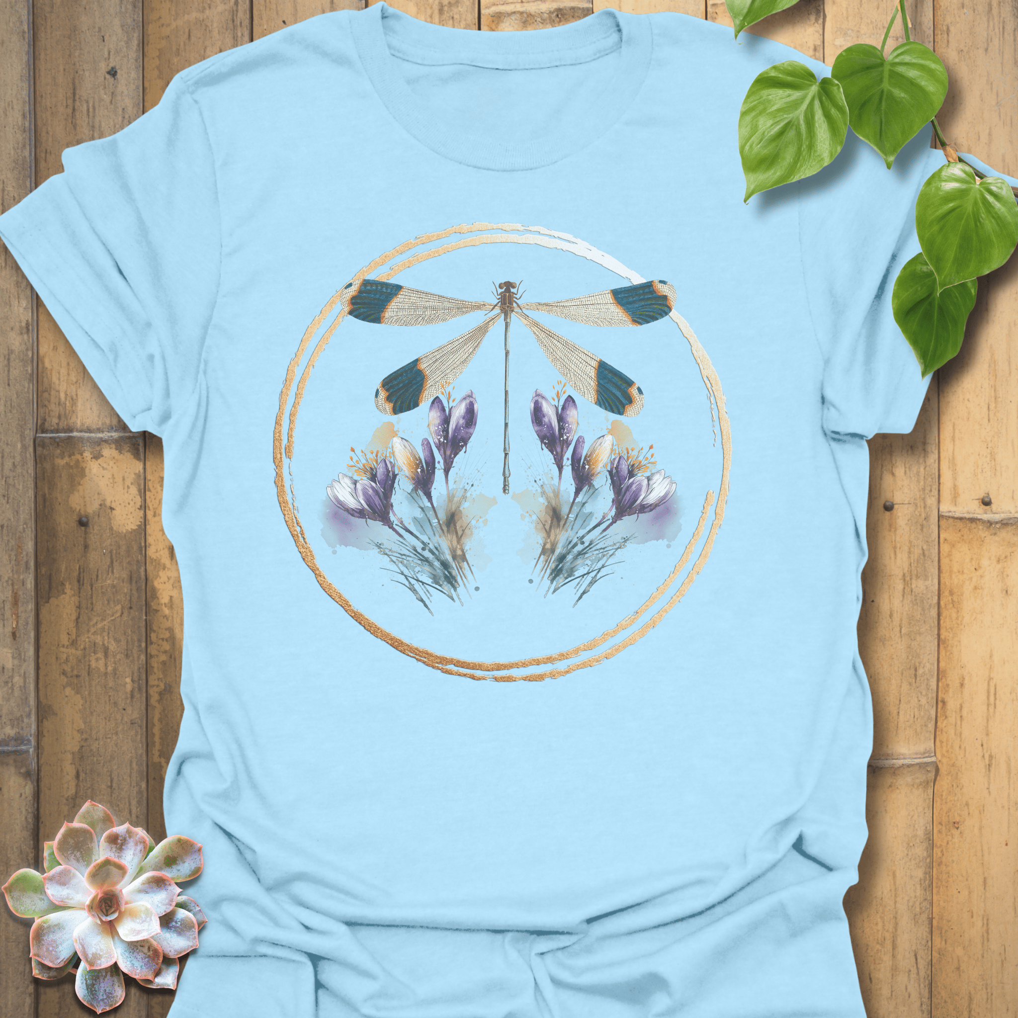 Meadow Circle T-shirt Light Blue / S T-Shirt
