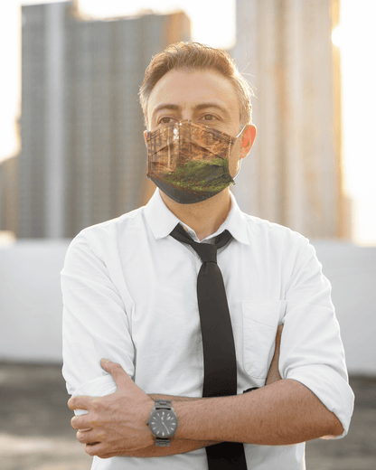 Medical Face Masks |  Disposable Masks | Autumn Forest 10x10 Pack Adult Face masks