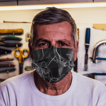 Medical Grade Face Mask | Disposable Masks NZ | Sparkler Print  10x10 Pack Face masks