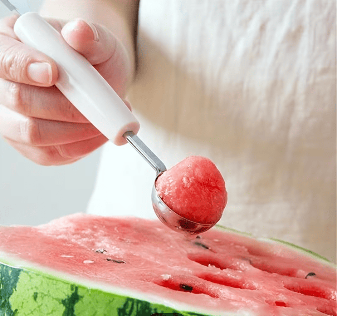 Melon Baller &amp; Fruit Carving Tool – Stainless Steel (Clearance)