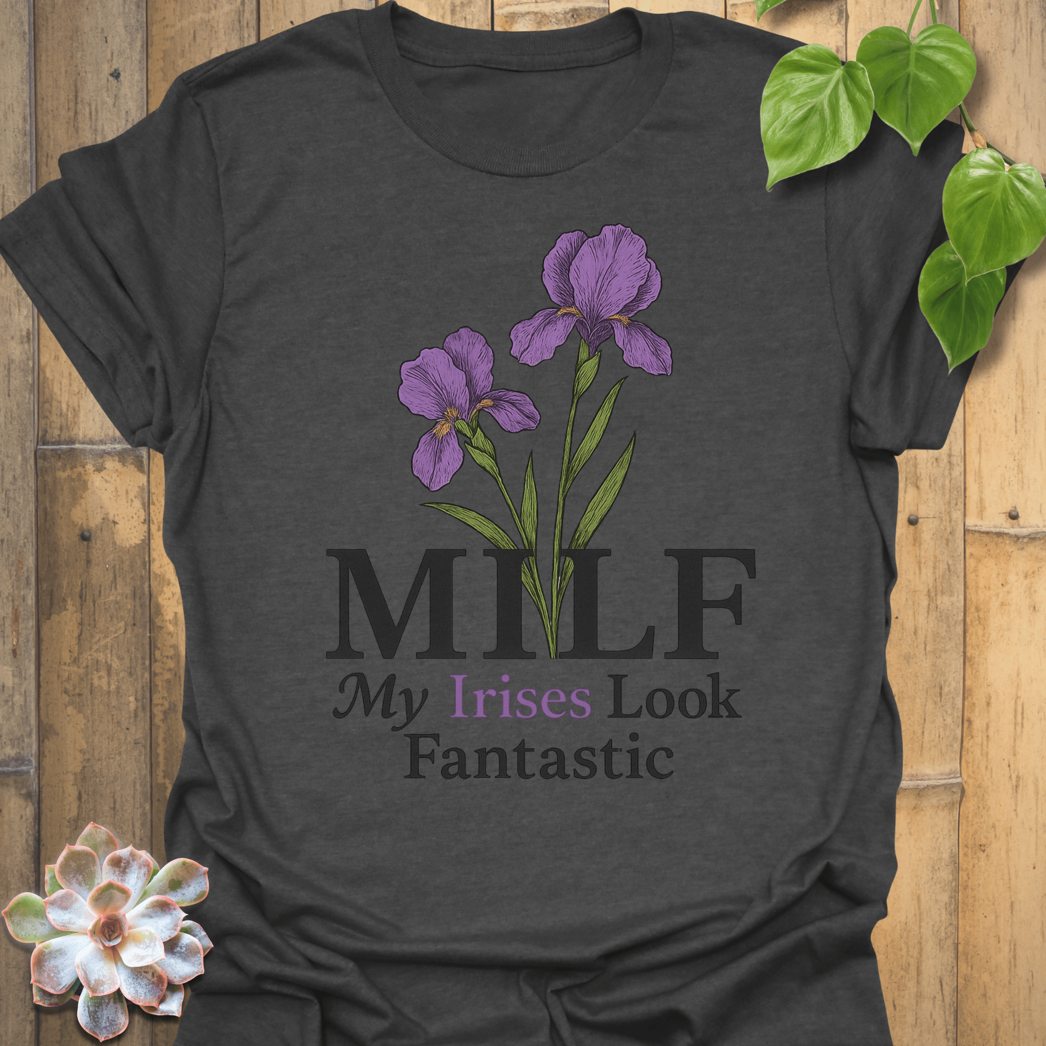 MILF T-shirt Dark Heather / S T-Shirt