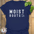 Moist Roots T-shirt Navy / S T-Shirt