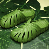 Monstera Slides - Unisex Outdoor Beach Slippers for Comfort 1-green / 37-38 Slipper