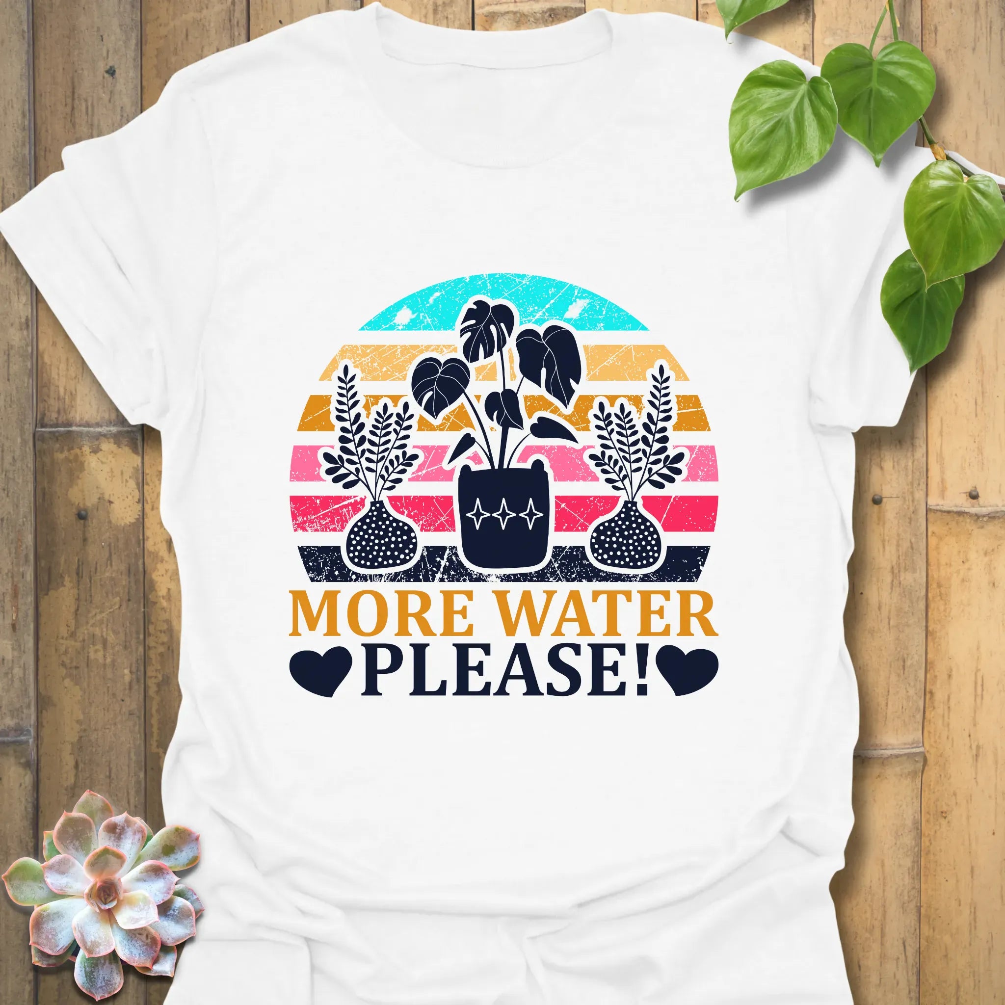 More Water Please T-shirt White / S T-Shirt