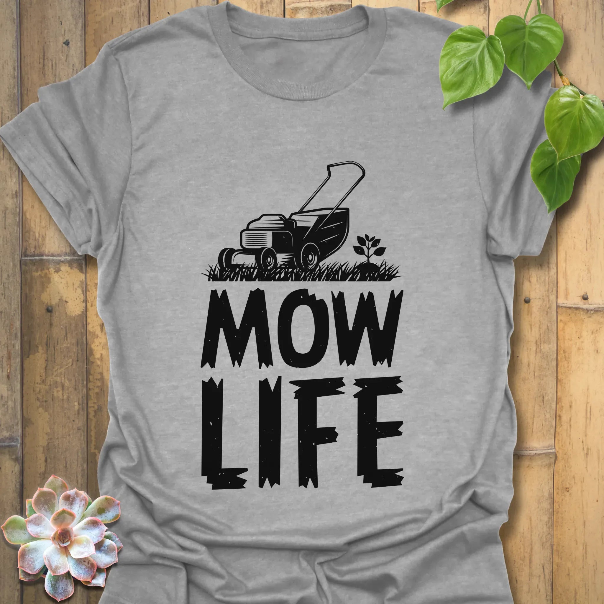 Mow Life T-shirt Sport Grey / S T-Shirt