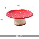 Mushroom Ceramic Tableware 301-400ml / tray Ceramic Mugs