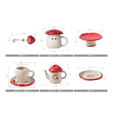 Mushroom Ceramic Tableware Ceramic Mugs
