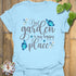 My Garden Is My Happy Place Fun T-shirt Light Blue / S T-Shirt