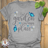 My Garden Is My Happy Place Fun T-shirt Sport Grey / S T-Shirt