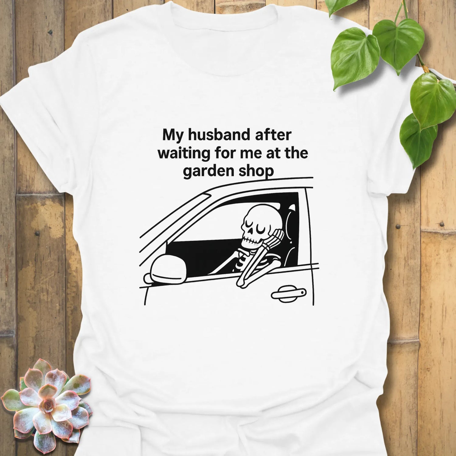 My Husband T-shirt White / S T-Shirt