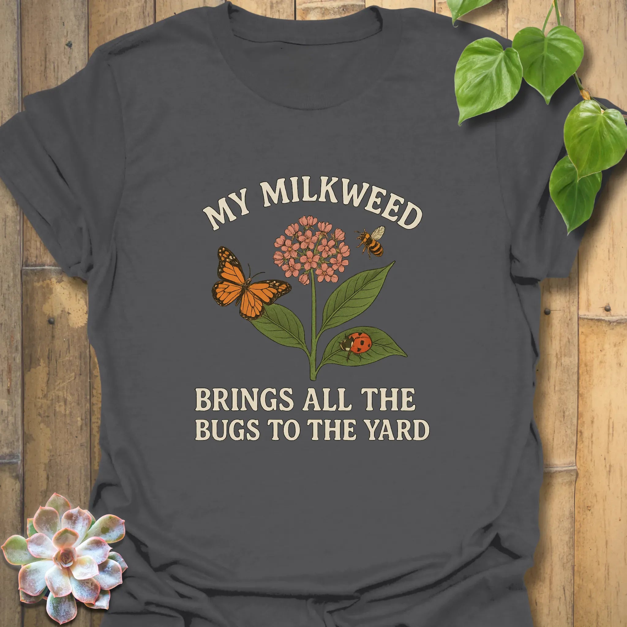 My Milkweed T-shirt Charcoal / S T-Shirt