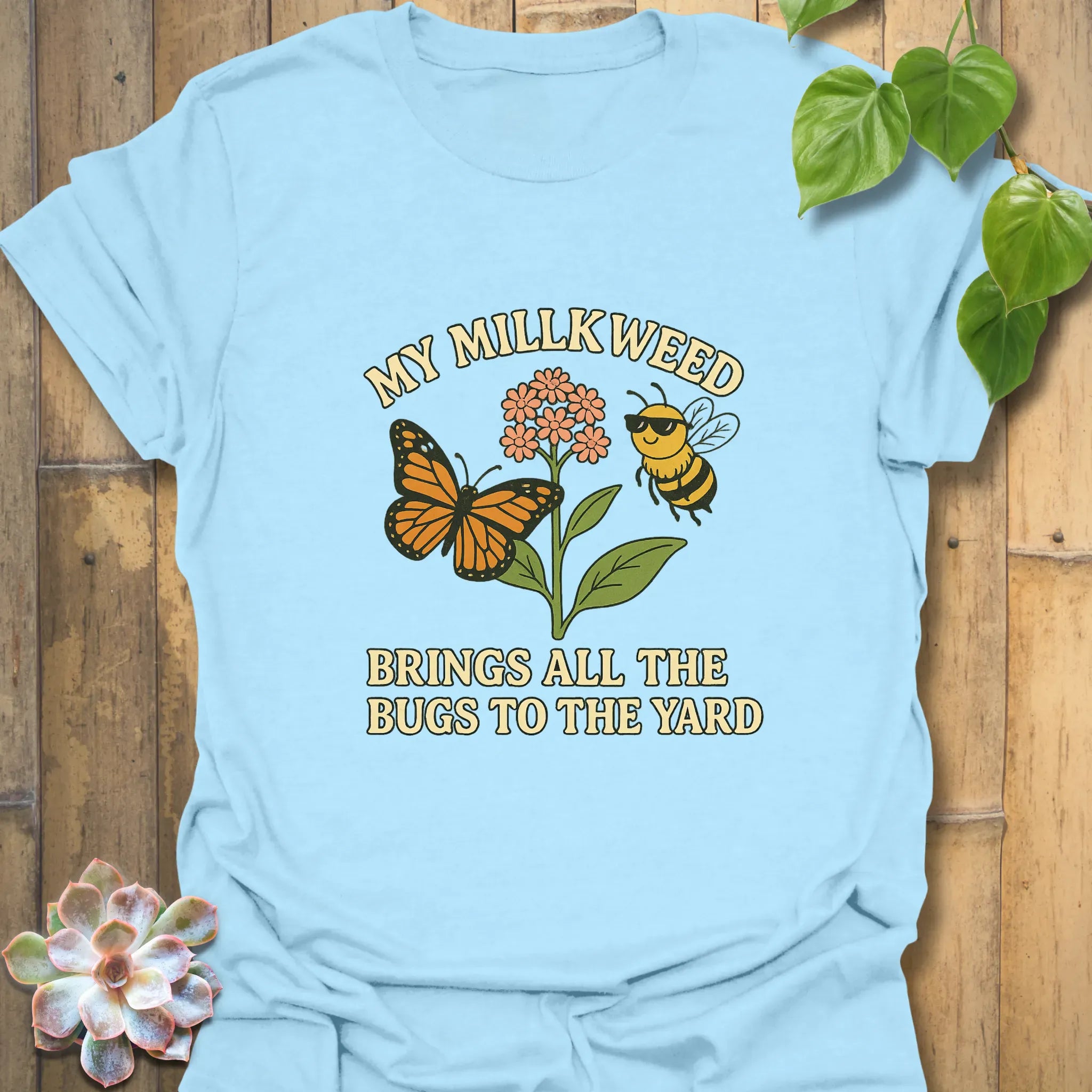 My Milkweed T-shirt Light Blue / S T-Shirt