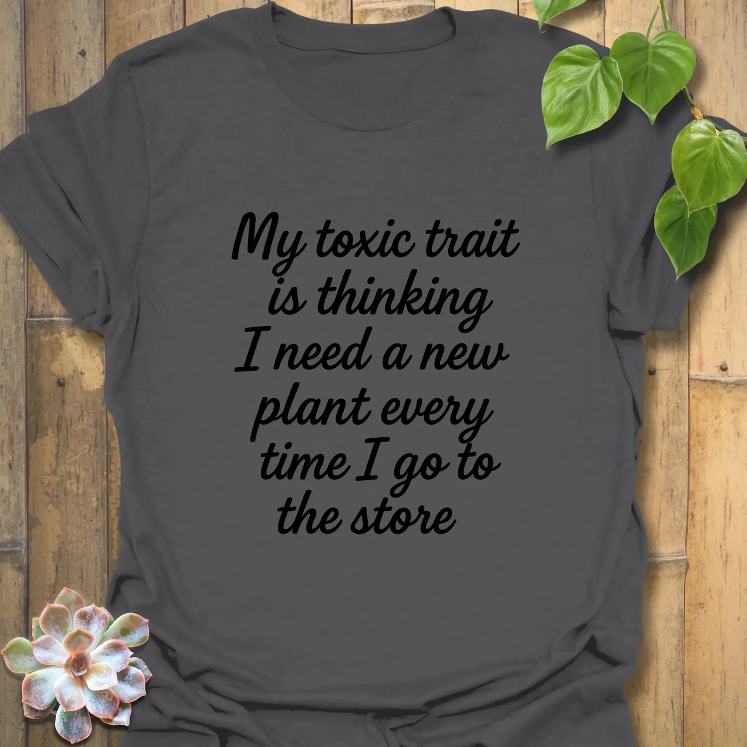 My Toxic Trait T-shirt Charcoal / S T-Shirt