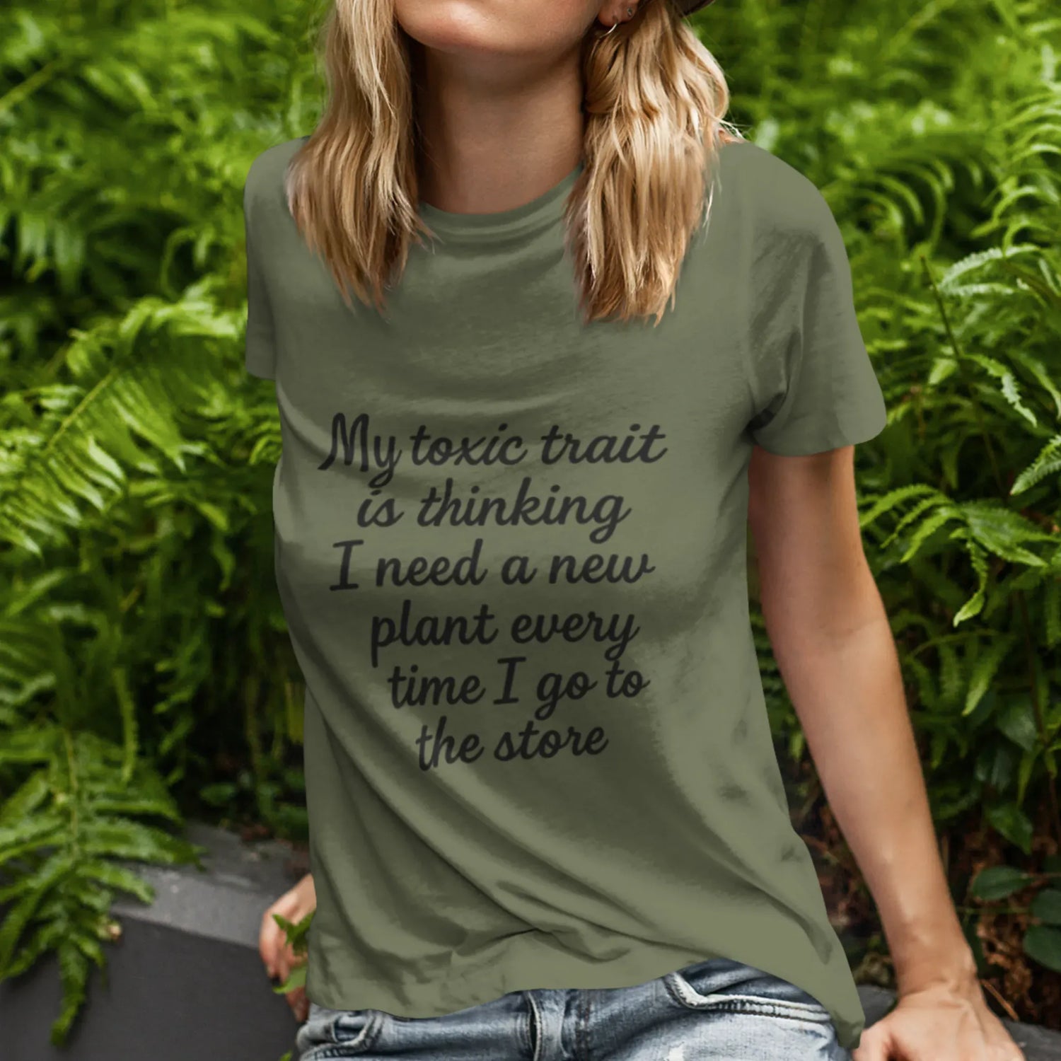 My Toxic Trait T-shirt Military Green / S T-Shirt