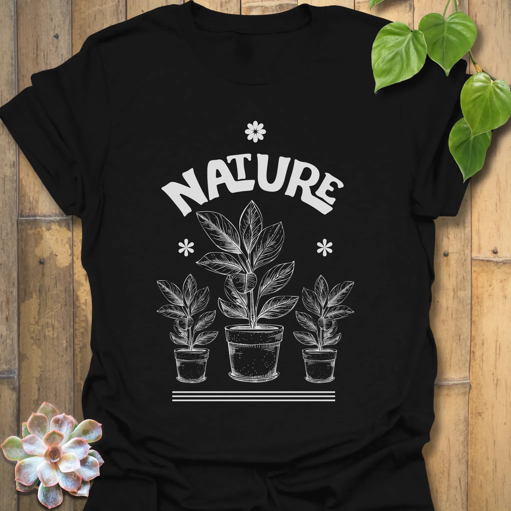 Nature T-shirt Black / S T-Shirt