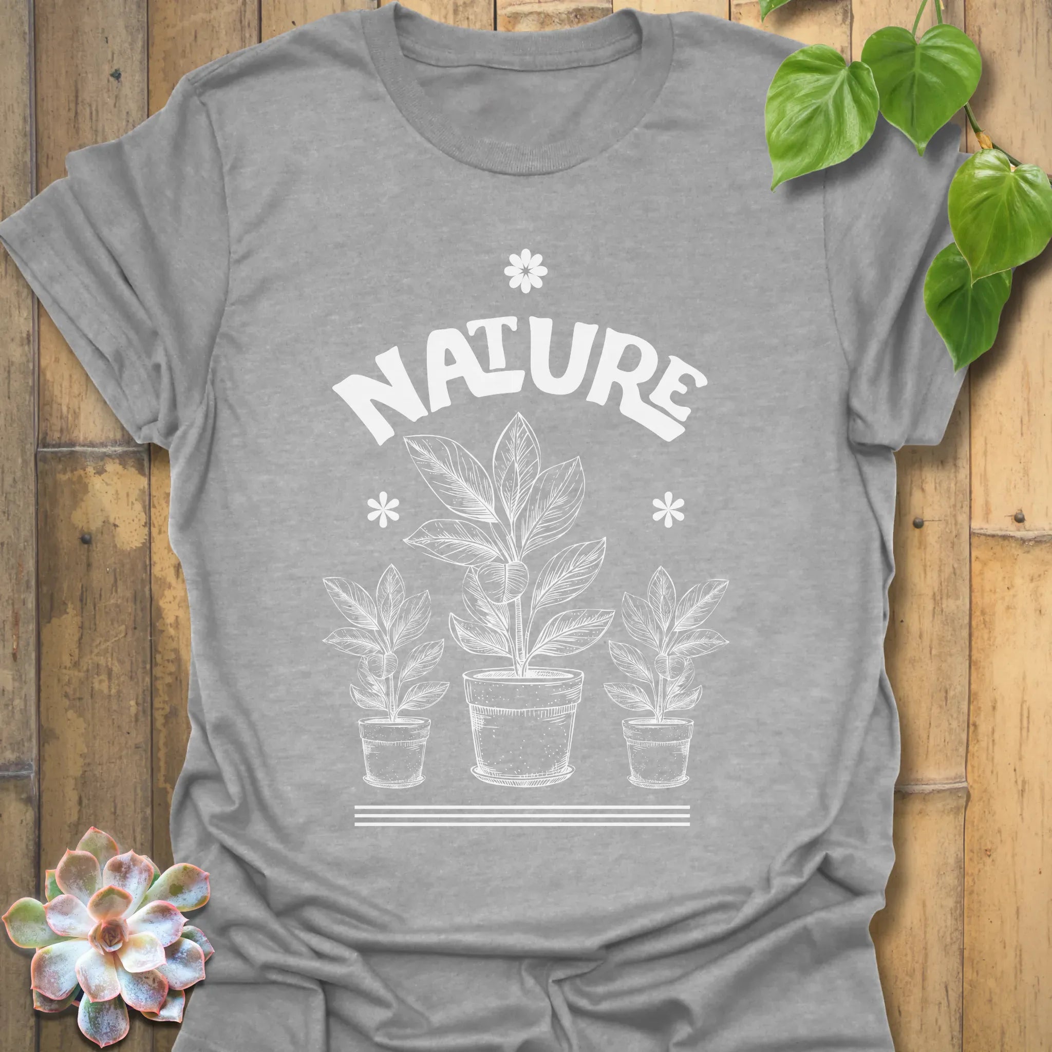 Nature T-shirt Sport Grey / S T-Shirt