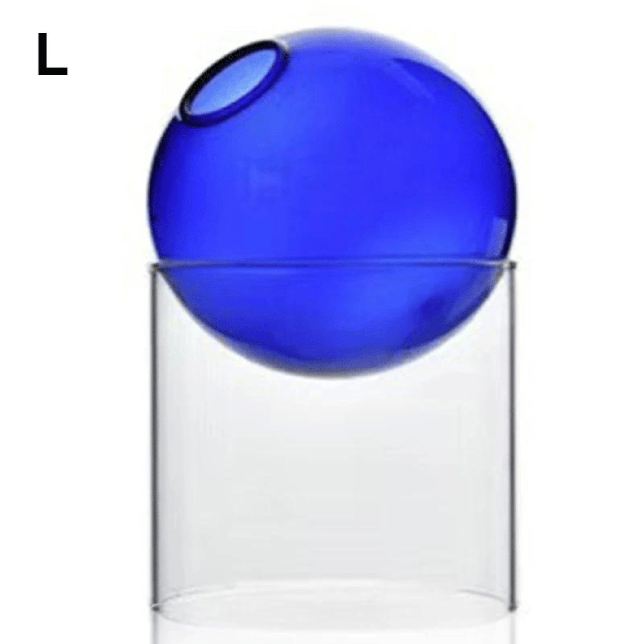Nordic Minimalist Sphere Vase | Multicolour Borosilicate Glass 06 vase