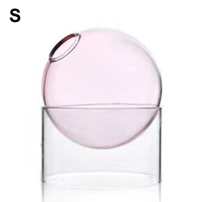 Nordic Minimalist Sphere Vase | Multicolour Borosilicate Glass 09 vase