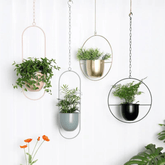 Nordic Style Metal Plant Hanger - Sturdy & Durable Hanging Pots Plant holder