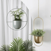 Nordic Style Metal Plant Hanger - Sturdy & Durable Hanging Pots Plant holder