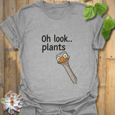 Oh Look Plants T-shirt Sport Grey / S T-Shirt