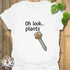 Oh Look Plants T-shirt White / S T-Shirt