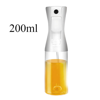 Oil Sprayer - Refillable Glass Bottle for Cooking &amp; BBQ 200ml white / CHINA Oil Dispenser