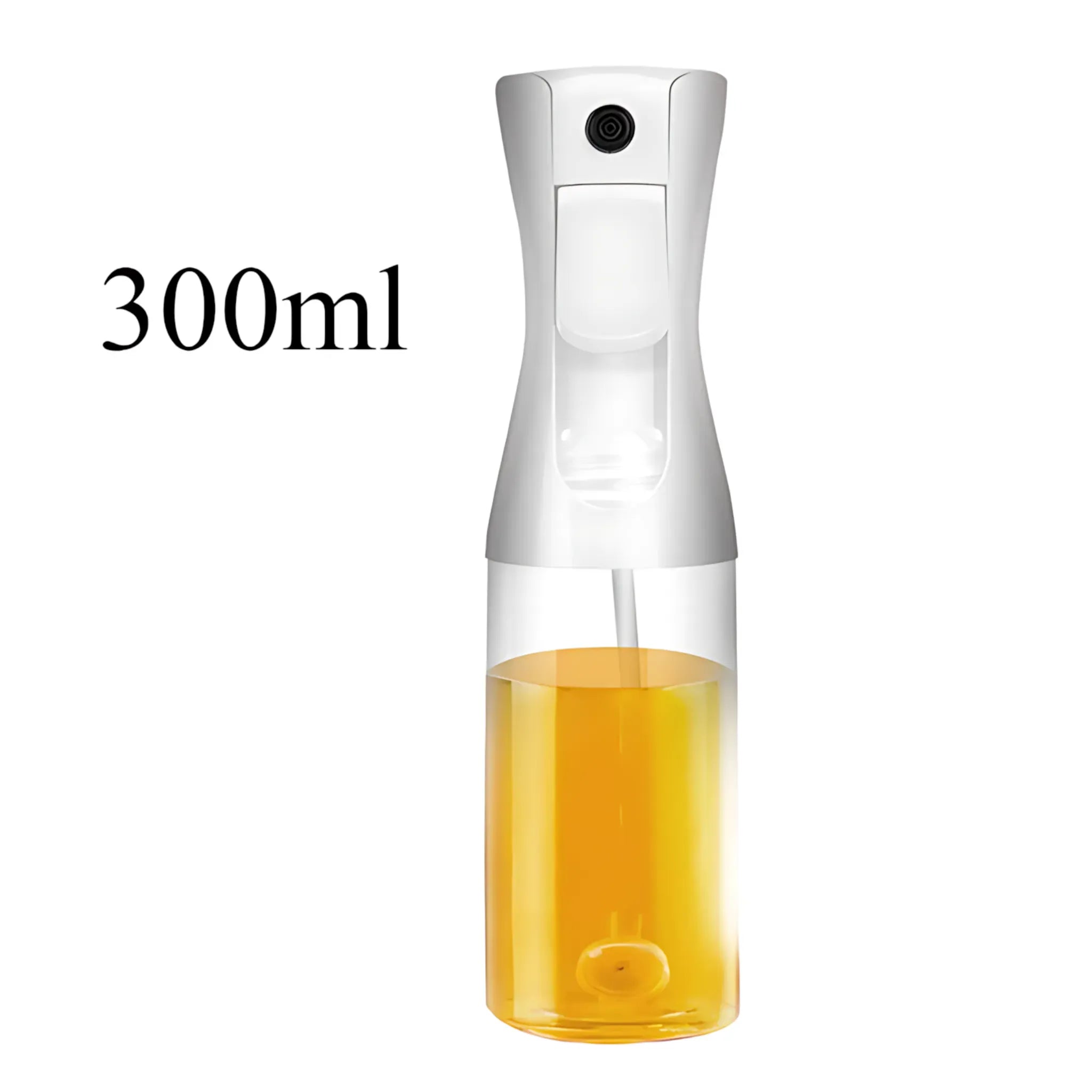 Oil Sprayer - Refillable Glass Bottle for Cooking &amp; BBQ 300ml white / CHINA Oil Dispenser
