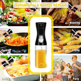 Oil Sprayer - Refillable Glass Bottle for Cooking & BBQ Oil Dispenser