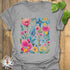 Painted Petals T-shirt Sport Grey / S T-Shirt