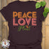 Peace Love Plant T-Shirt Dark Chocolate / S T-Shirt