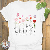 Petals Of Strength T-shirt White / S T-Shirt