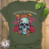 Petals & Poison T-shirt Military Green / S T-Shirt