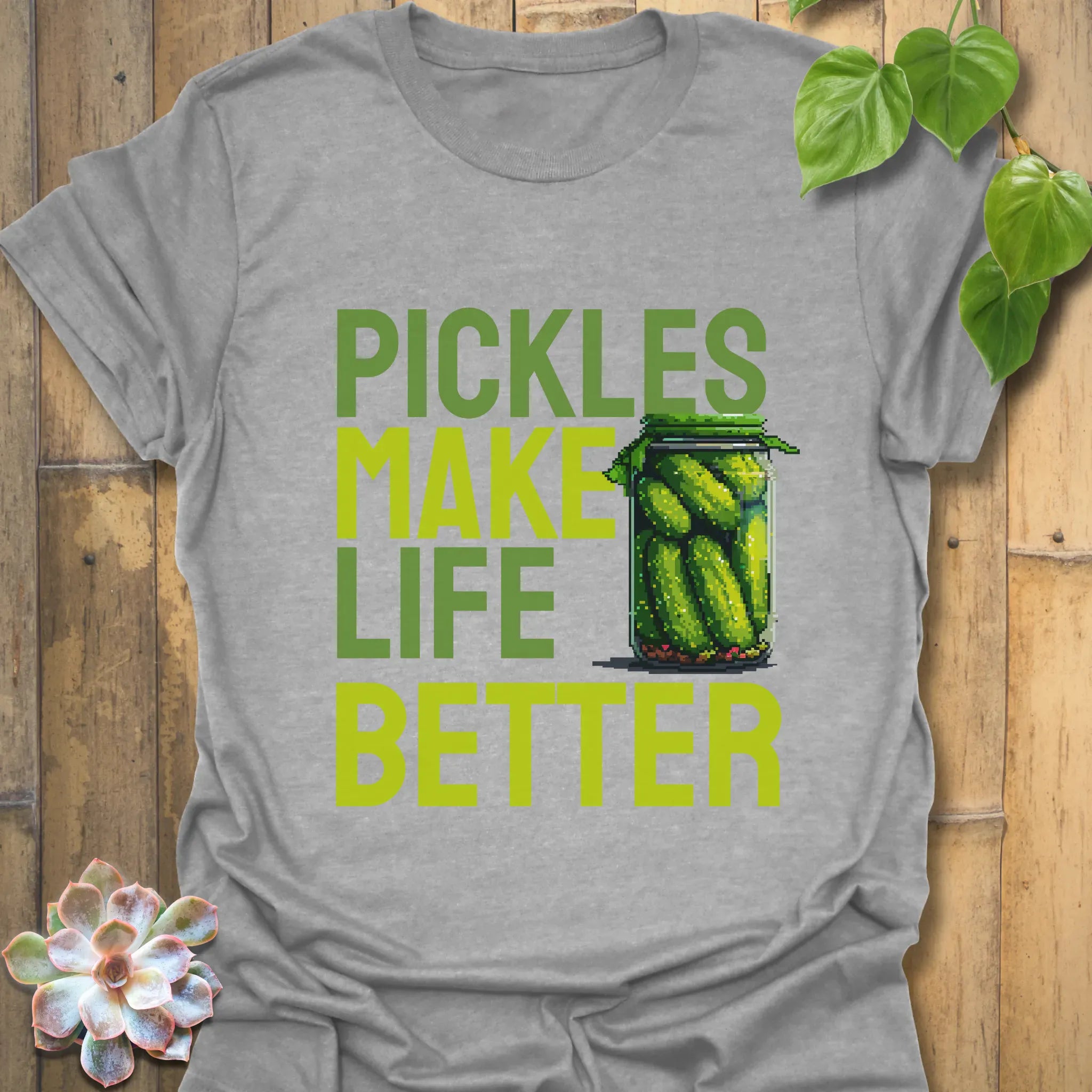 Pickles Make Me Better T-shirt Sport Grey / S T-Shirt