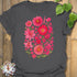 Pink Blossom T-shirt Charcoal / S T-Shirt