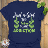 Plant Addiction T-shirt Navy / S T-Shirt