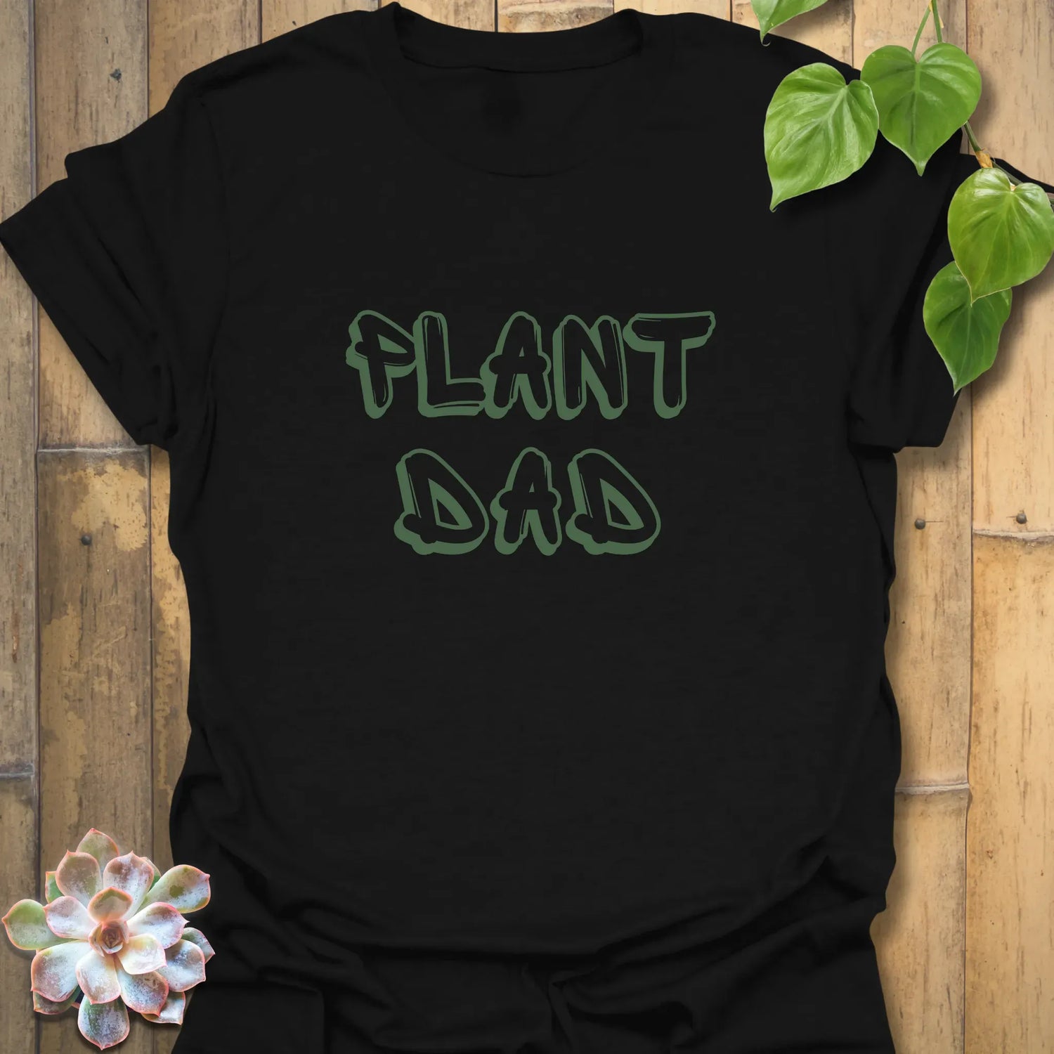 Plant Dad T-shirt Black / S T-Shirt
