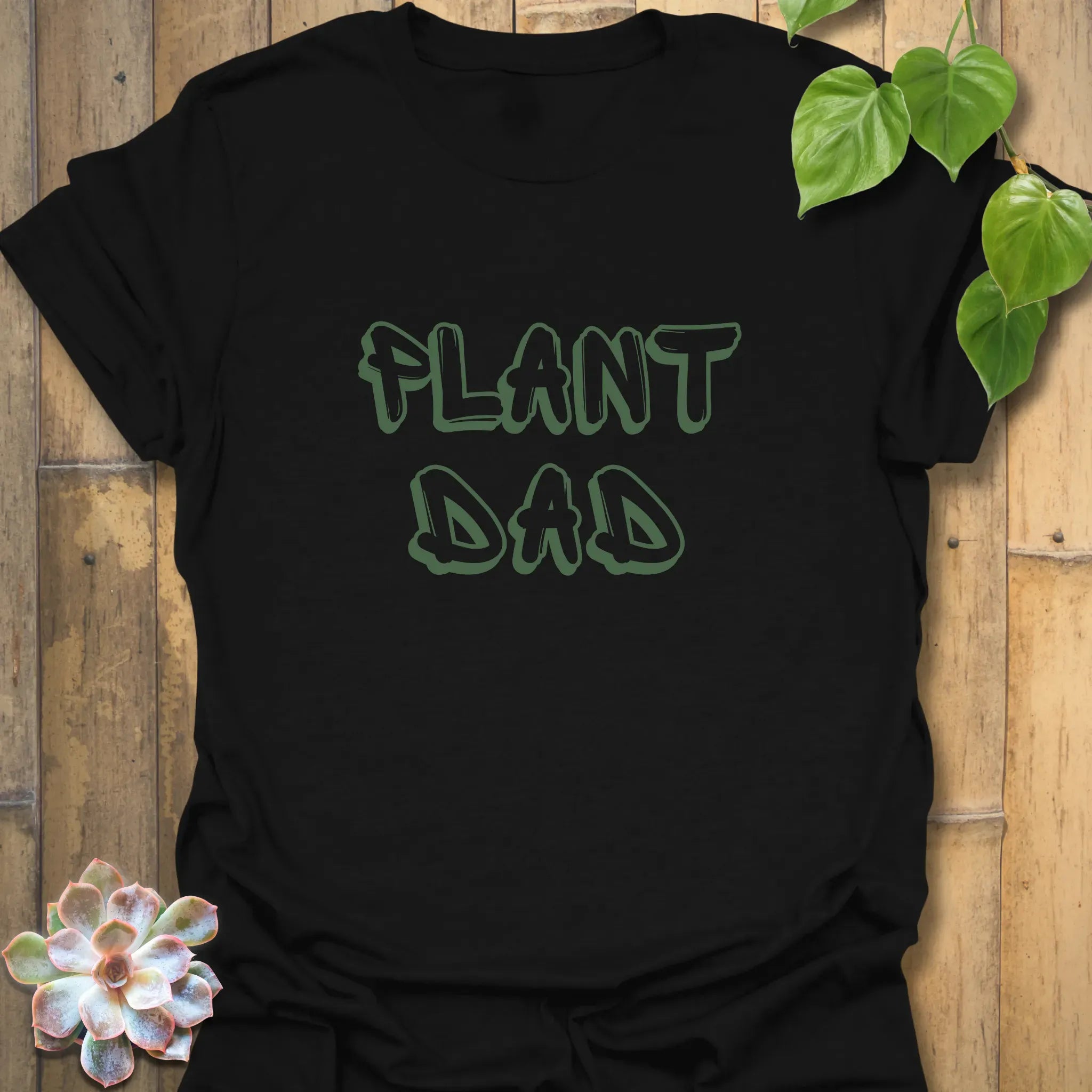 Plant Dad T-shirt Black / S T-Shirt