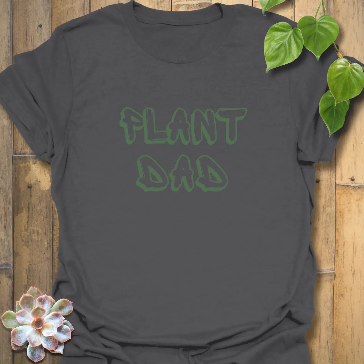 Plant Dad T-shirt Charcoal / S T-Shirt