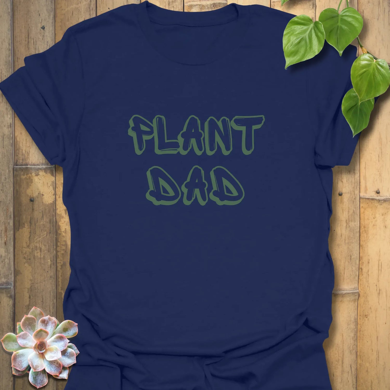 Plant Dad T-shirt Navy / S T-Shirt