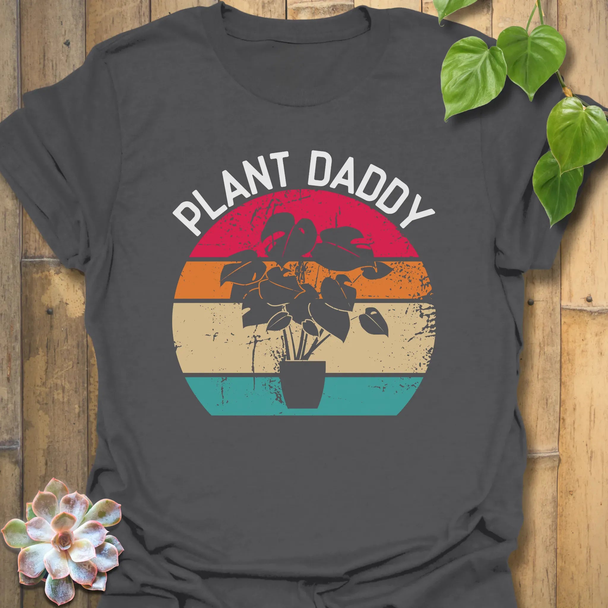 Plant Daddy T-shirt Charcoal / S T-Shirt