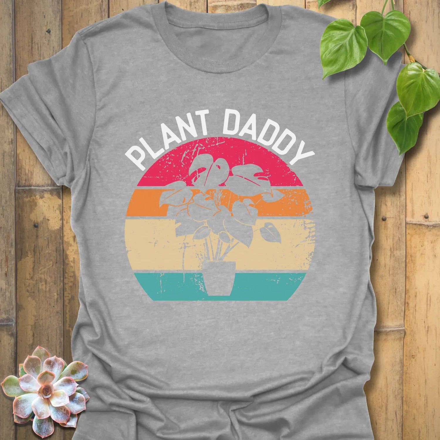 Plant Daddy T-shirt Sport Grey / S T-Shirt