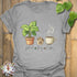 Plant, Dog, Coffee T-shirt Sport Grey / S T-Shirt