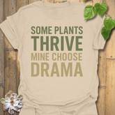 Plant Drama T-shirt Sand / S T-Shirt